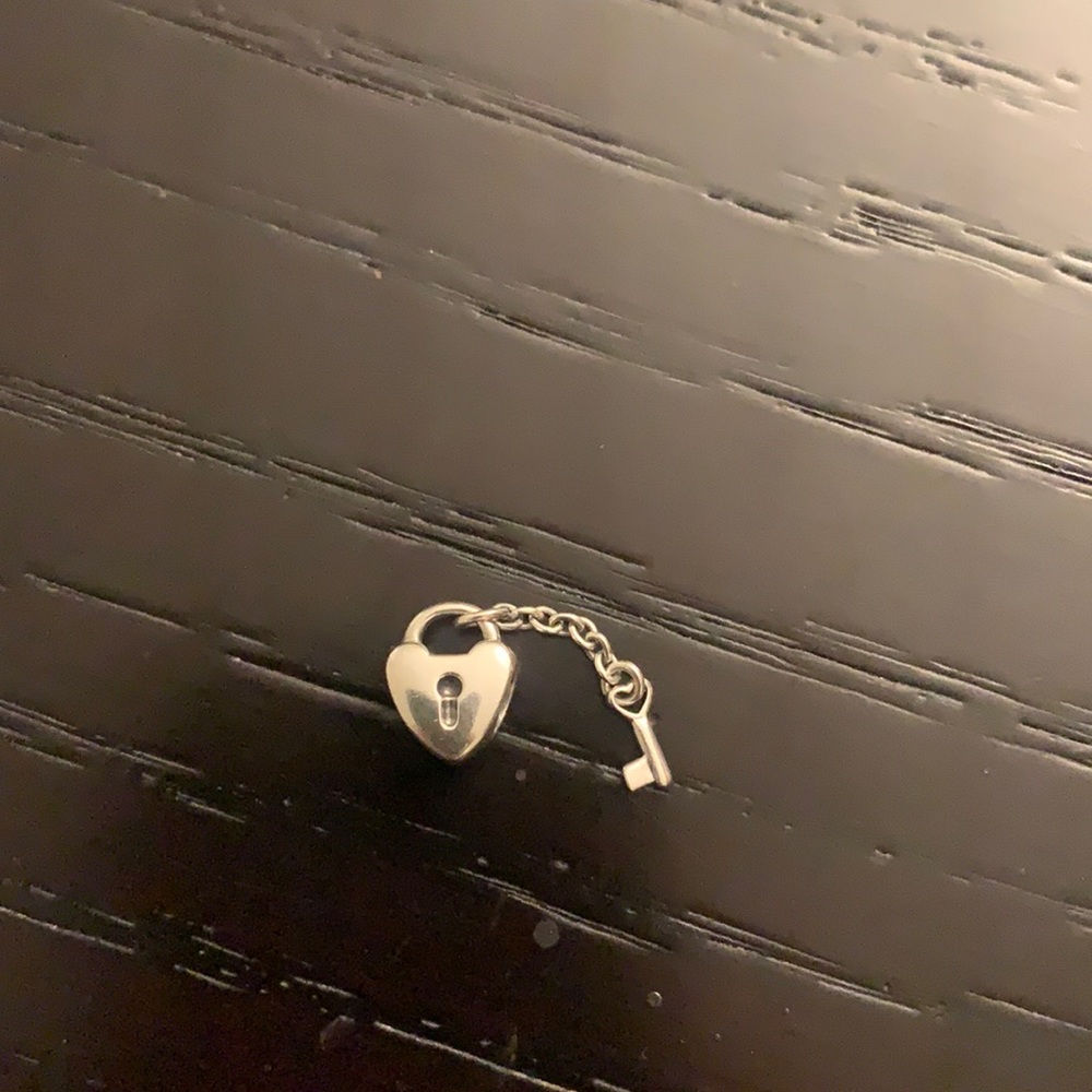 Pandora lock and key charm